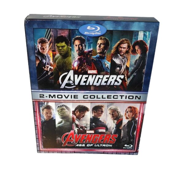 NWT Marvel Avengers 2 Movie Collection Blu Ray Boxset - Picture 1 of 5